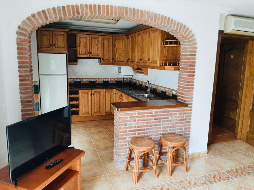 Apartamentos Balcon De Carabeo Nerja Esterno foto